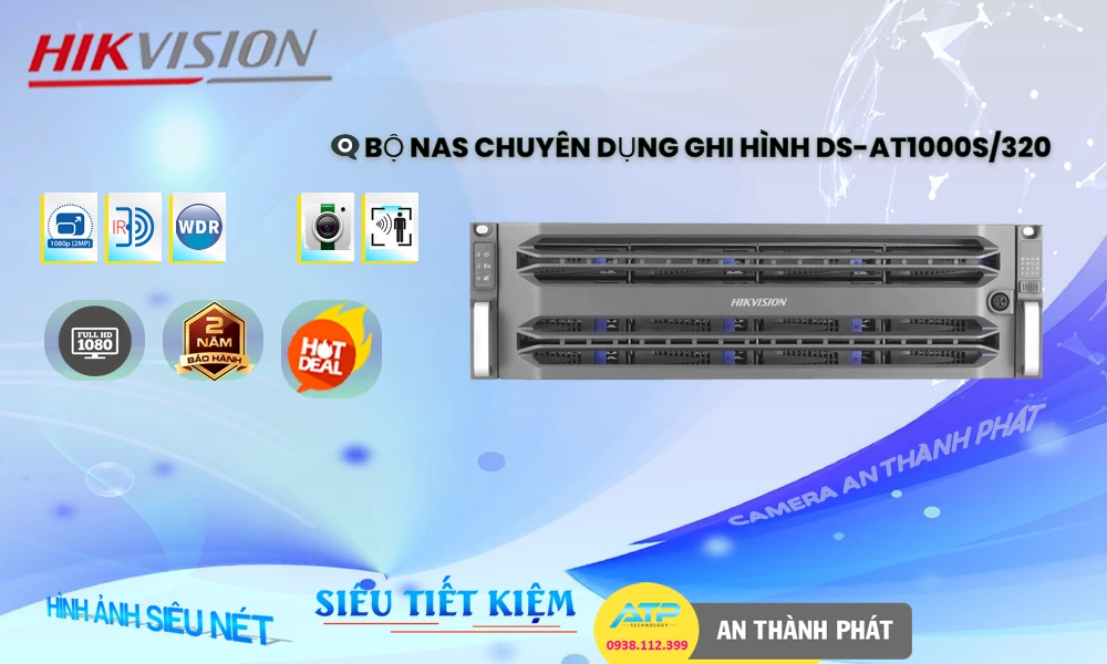 ✓ Đầu Ghi Camera DS-AT1000S/320  Hikvision Giá rẻ