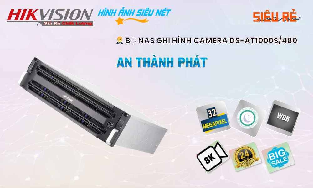 Đầu Ghi  Hikvision Mẫu Đẹp DS-AT1000S/480