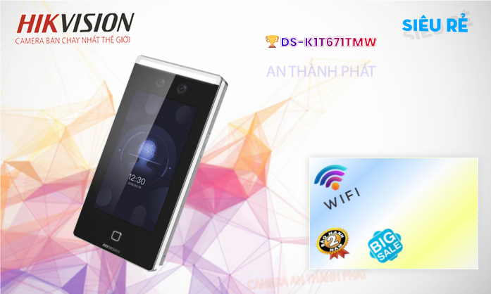 DS-K1T671TMW  Hikvision  Máy Chấm Công