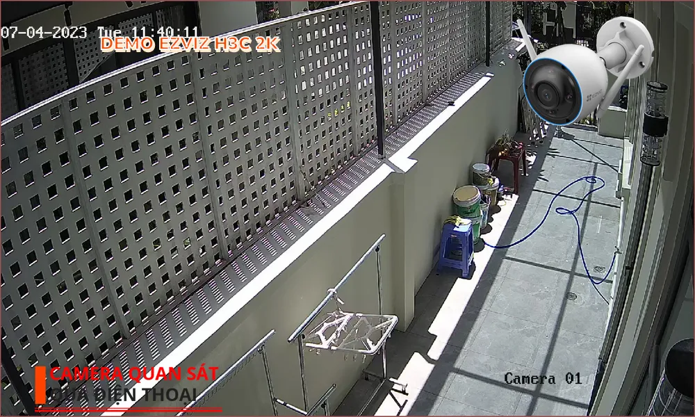 H3C-2K sắc nét Wifi Ezviz