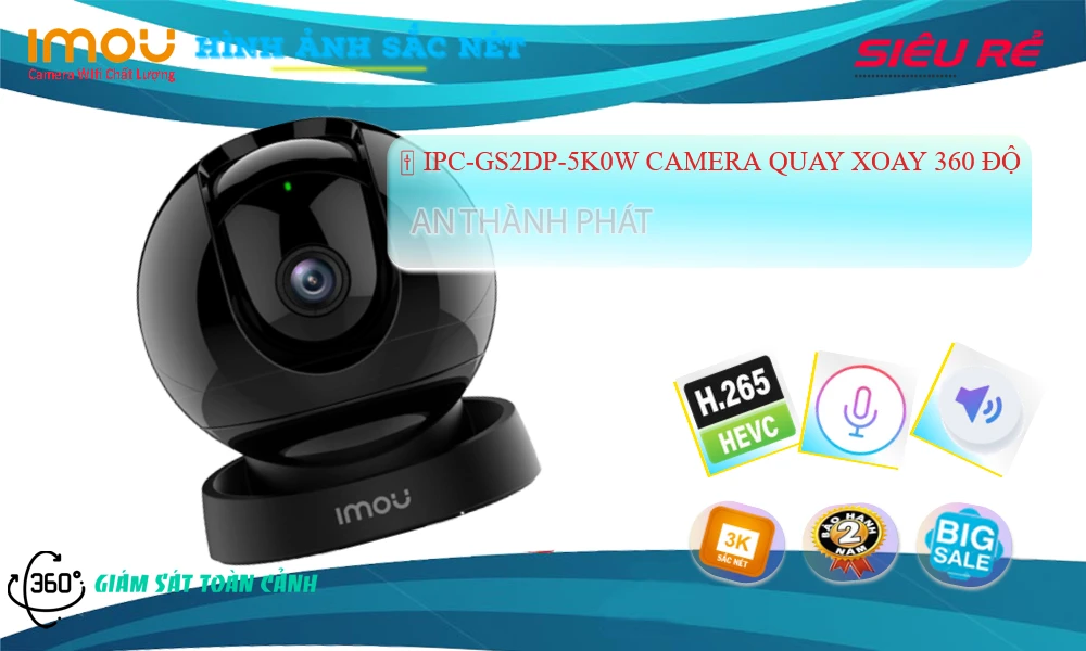 IPC-GS2DP-5K0W sắc nét Wifi Imou IPC-GS2DP-5K0W sắc nét Wifi Imou