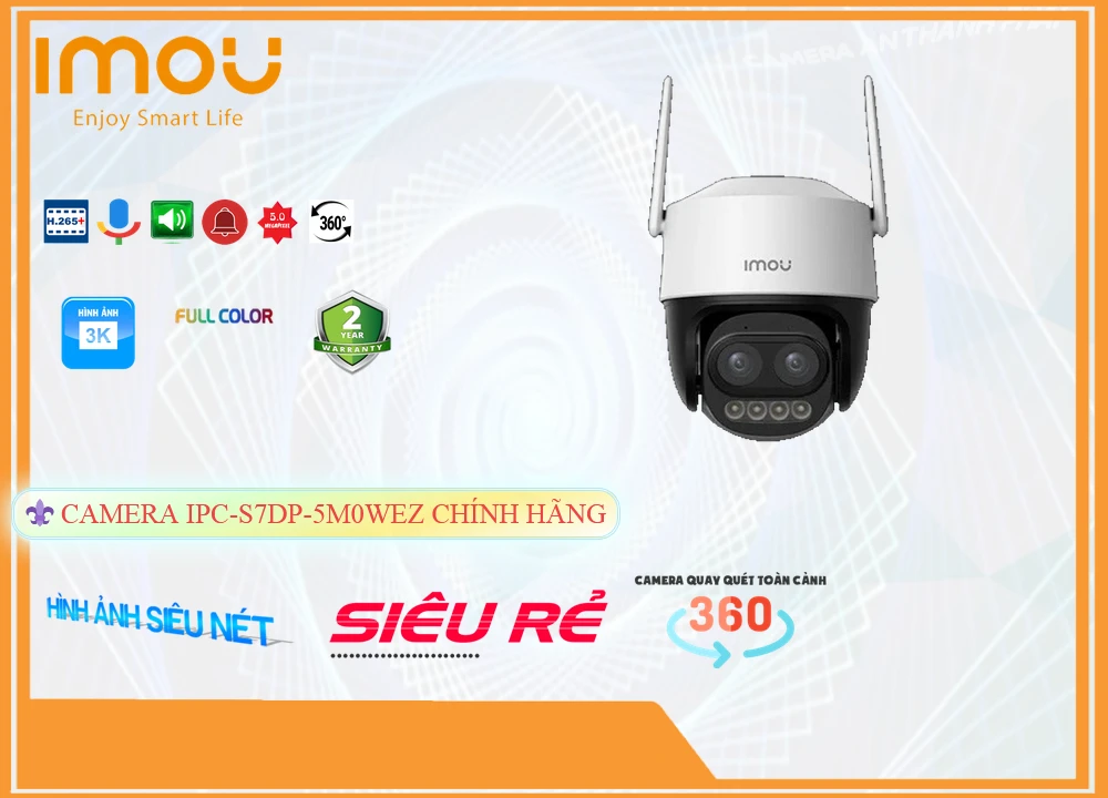 Camera Wifi Imou IPC-S7DP-5M0WEZ, Camera IMOU IPC-S7DP-5M0WEZ, camera quan sát IPC-S7DP-5M0WEZ, camera zoom 12x IPC-S7DP-5M0WEZ, lắp đặt camera IPC-S7DP-5M0WEZ, camera quay xoay IPC-S7DP-5M0WEZ, camera IPC-S7DP-5M0WEZ giá rẻ