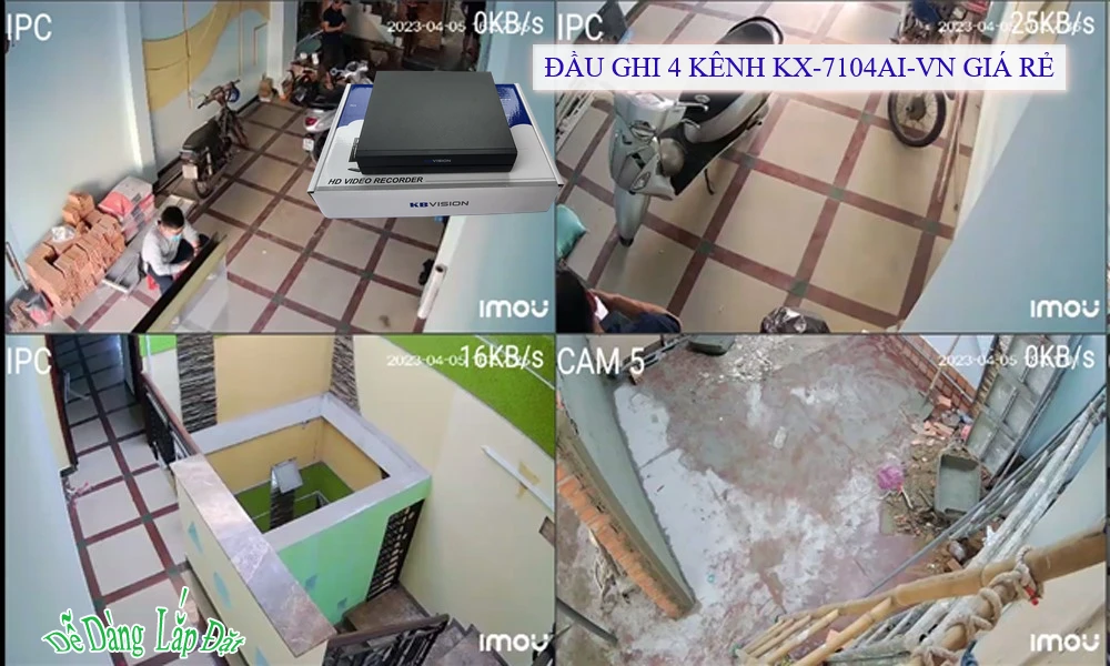 Đầu Thu KBvision KX-7104Ai-VN