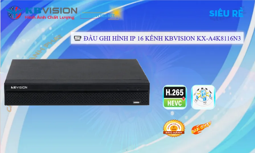 KX-A4K8116N3 KBvision đang khuyến mãi KX-A4K8116N3 KBvision đang khuyến mãi