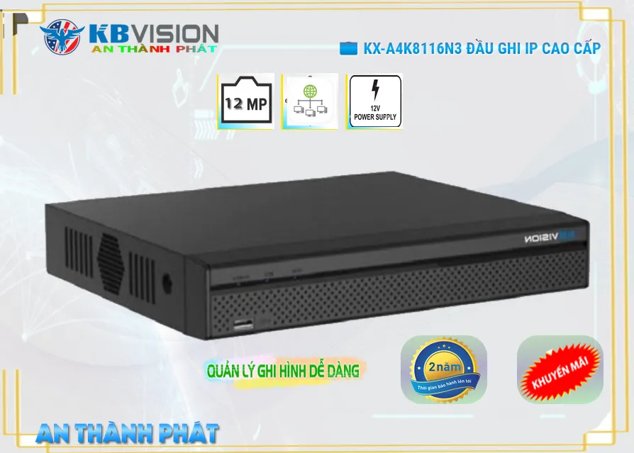 KX-A4K8116N3 KBvision đang khuyến mãi KX-A4K8116N3 KBvision đang khuyến mãi