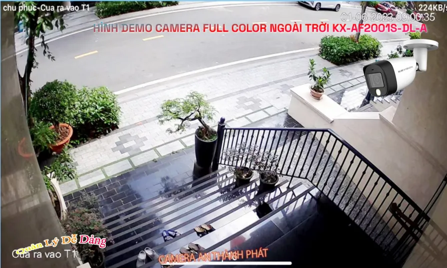 Camera KX-AF2001S-DL-A KBvision Thiết kế Đẹp