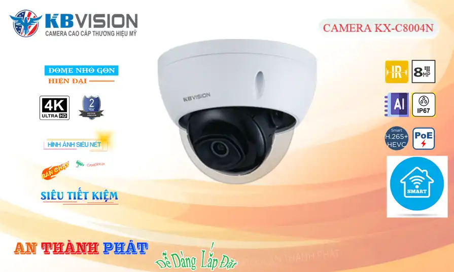 KX-C8004N sắc nét KBvision