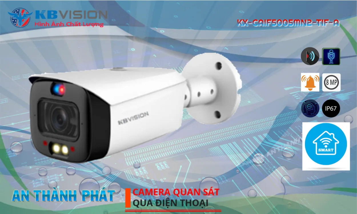 Camera KX-CAiF5005MN2-TiF-A công nghệ AI