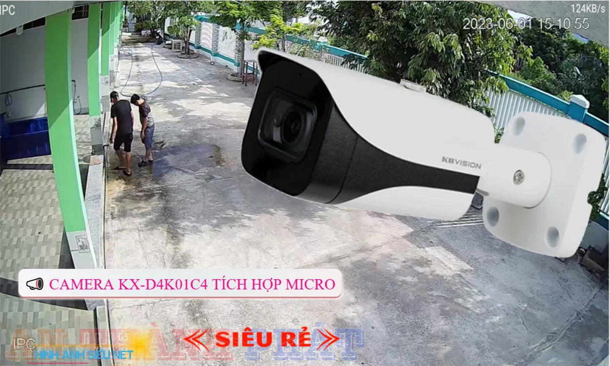 Camera KX-D4K01C4 tích hợp MICRO