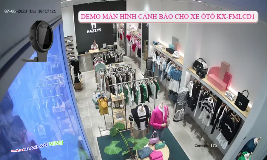 Màn Hình Cảnh Báo Cho Xe Ô Tô KX-FMLCD1