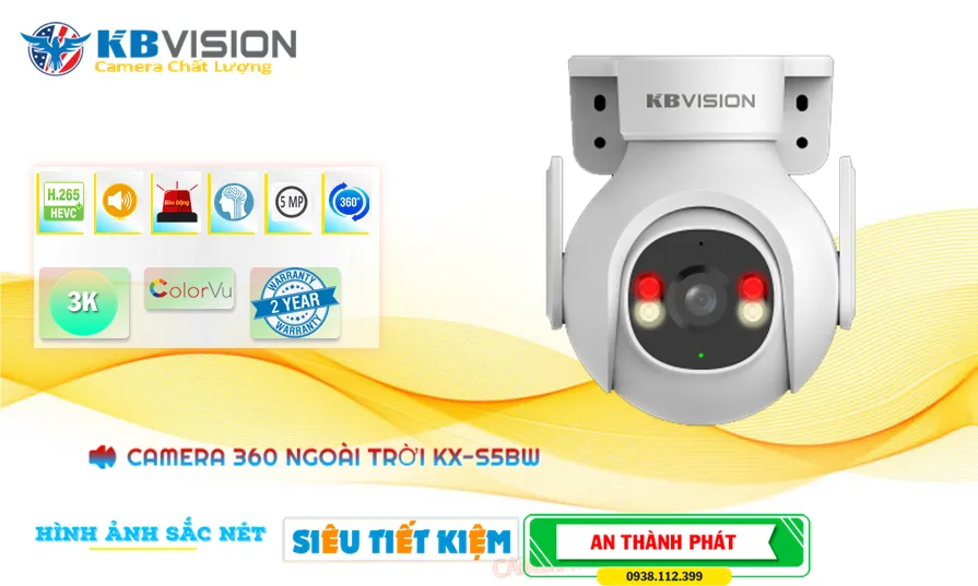 Camera Wifi Kbvision KX-S5BW