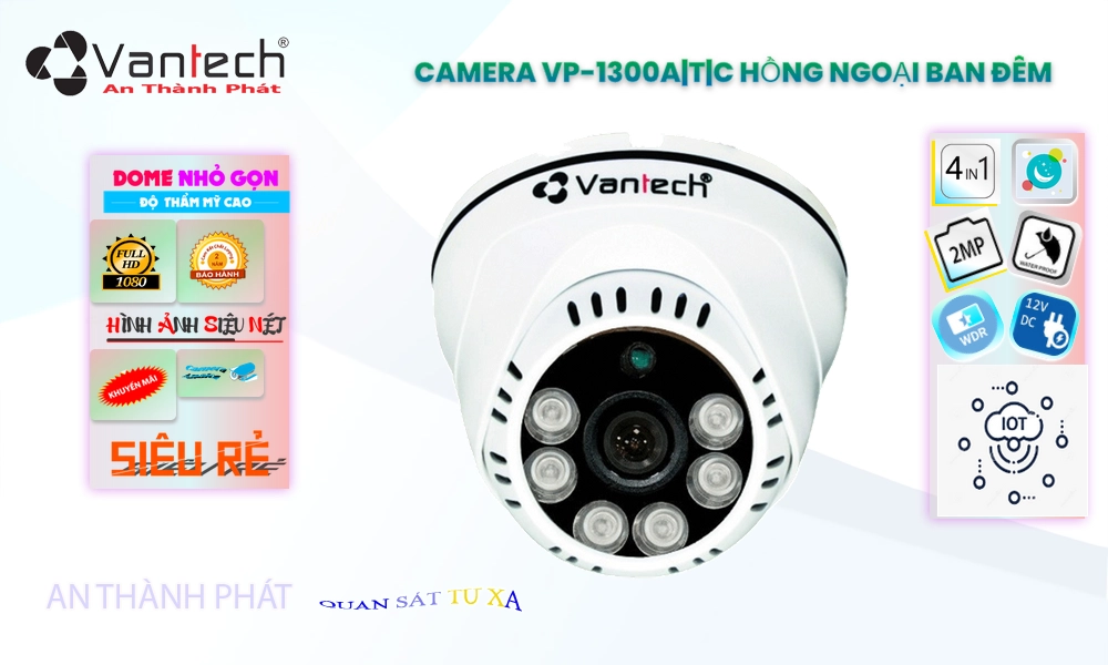 VP-1300A|T|C Camera HD VanTech VP-1300A|T|C Camera HD VanTech