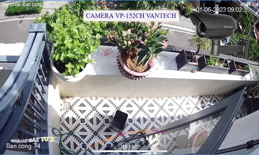 VP-152CH Camera VanTech Chi phí phù hợp