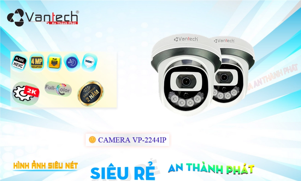 VP-2244IP Camera An Ninh Chi phí phù hợp