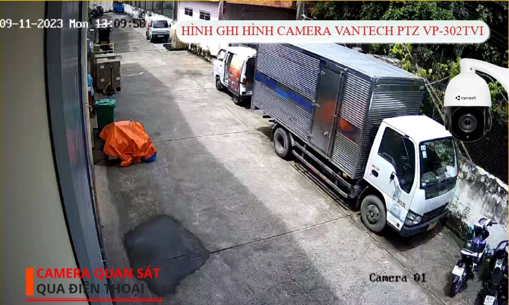 VP-302TVI Camera VanTech Chi phí phù hợp