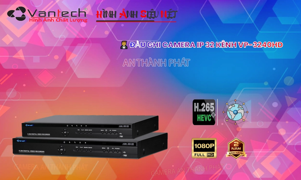 VP-3240HDThiết Bị Ghi Hình Giá rẻ VanTech
