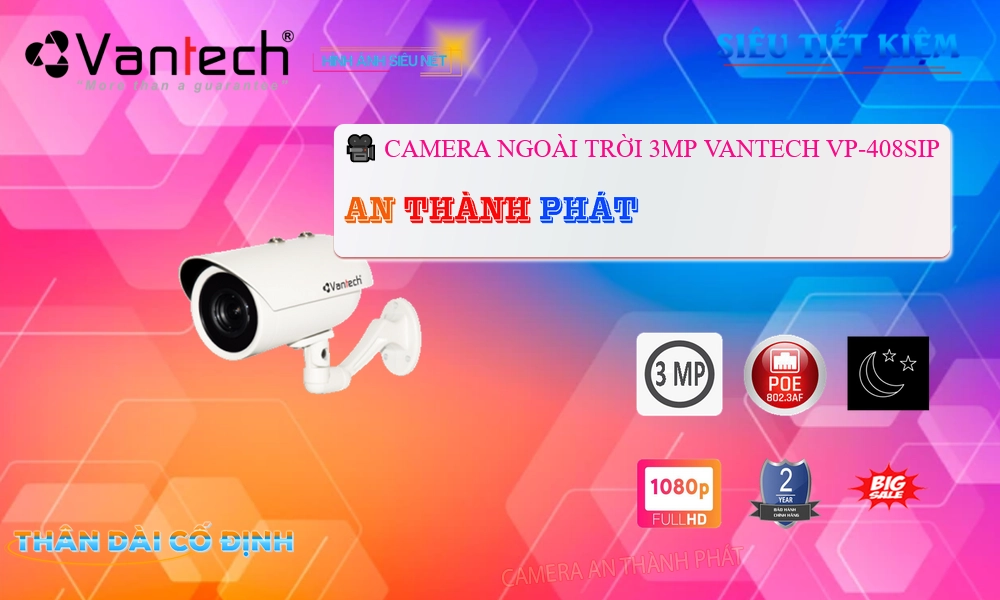 Camera VanTech IP POEVP-408SIP