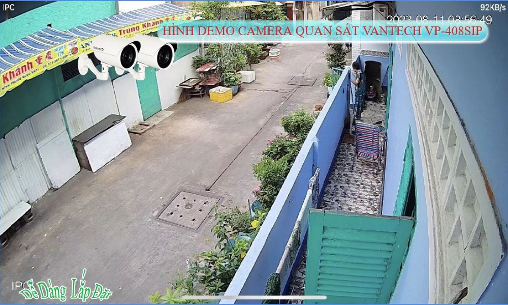 Camera VanTech IP POEVP-408SIP