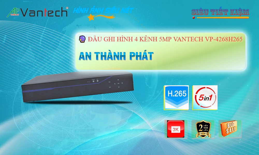 VP-4268H265 Hình Ảnh Đẹp VanTech