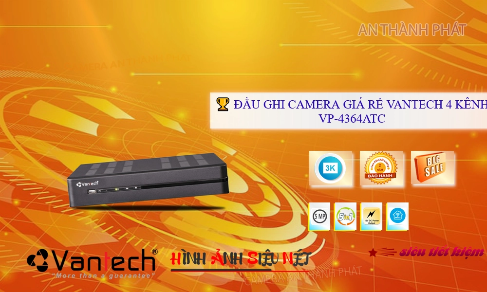 Đầu Thu VanTech VP-4364ATC