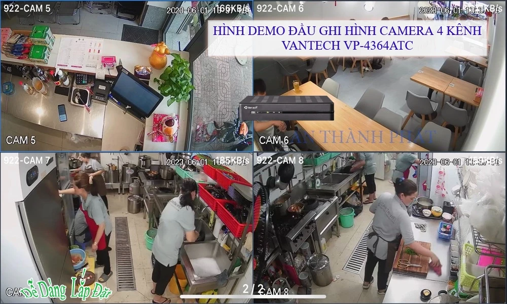 Đầu Thu VanTech VP-4364ATC