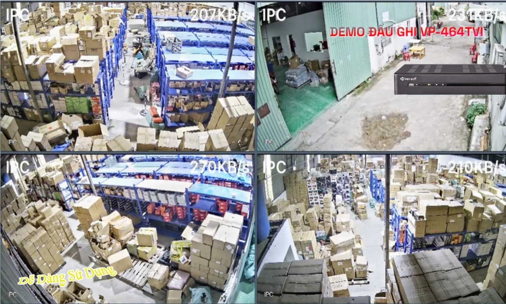 Đầu Ghi VanTech Thiết kế Đẹp VP-464TVI