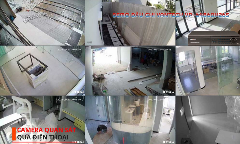 Đầu Ghi VanTech Chất Lượng VP-64860H265 Đầu Ghi VanTech Chất Lượng VP-64860H265
