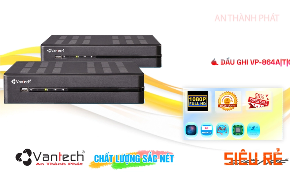 Đầu Ghi VP-864A|T|C Đang giảm giá