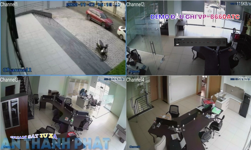 VP-8660ATC Đầu Ghi VanTech VP-8660ATC Đầu Ghi VanTech