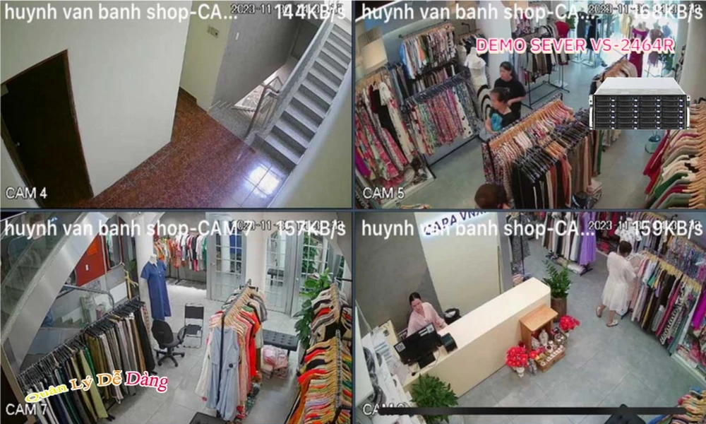 Đầu ghi VanTech VS-2464R Mẫu Đẹp