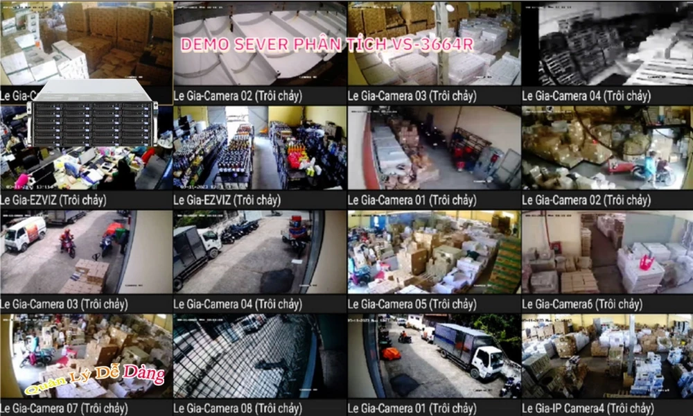 ✲  Đầu Ghi Camera VS-3664R VanTech đang khuyến mãi