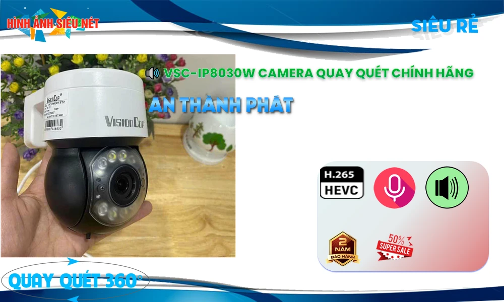 Camera IP Wifi VSC-IP8030W Camera IP Wifi VSC-IP8030W