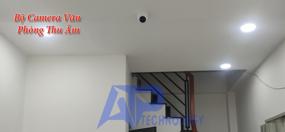 Hình lắp camera văn phòng chất lượng trọn bộ