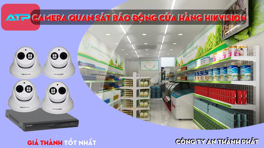 Lắp camera báo động hồng ngoài cửa hàng