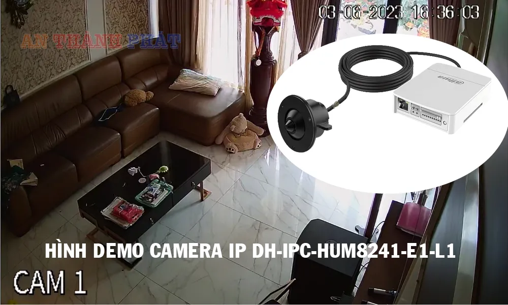 hình ảnh demo của camera IP Dahua DH-IPC-HUM8241-E1-L1