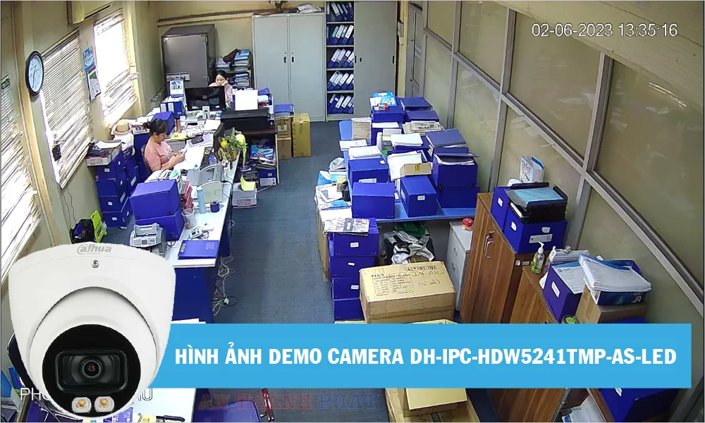 hình ảnh demo của camera ip DH-IPC-HDW5241TMP-AS-LED