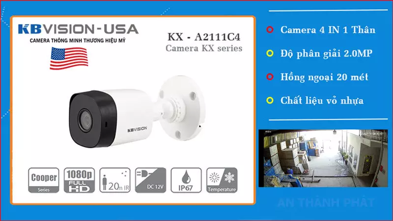 Camera kbvision KX-A2111C4
