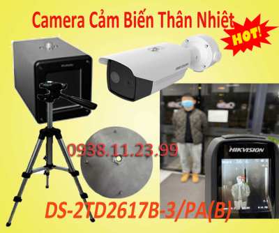 Camera Cảm Biến Thân Nhiệt DS-2TD2617B-3/PA(B),camera thân nhiệt, camera giám sát bệnh nhất, lắp camera cảm biến, camera cảm cảm thân nhiệt, camera cảm biến nhiệt độ 