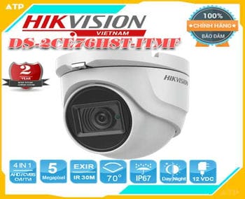 Lắp đặt camera tân phú Camera Hikvision DS-2CE76H8T-ITMF