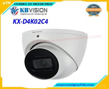 Lắp đặt camera tân phú CAMERA KBVISION KX-D4K02C4