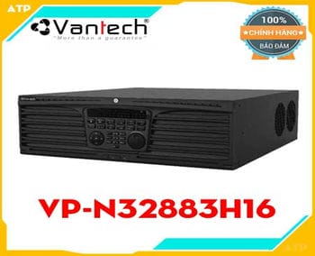 Đầu ghi 32 Channel 8.0MP NVR VP-N32883H16,Đầu ghi hình IP Vantech VP-N32883H16 Chính hãng,Đầu ghi hình camera IP 32 kênh VANTECH VP-N32883H16,Đầu ghi Vantech VP-N32883H16 