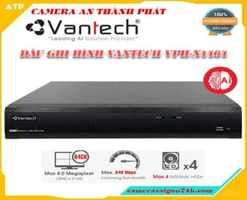 Đầu ghi hình camera IP 64 kênh VANTECH VPH-N4464,VANTECH VPH-N4464,VPH-N4464,N4464,