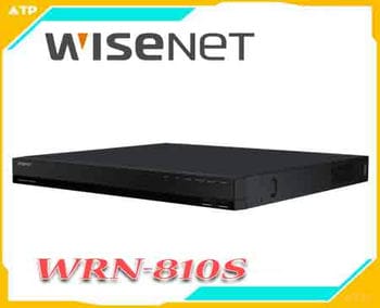 WRN-810S, dau ghi WRN-810S, wisenet WRN-810S, dau ghi WRN-810S 8 kenh, dau ghi poe WRN-810S