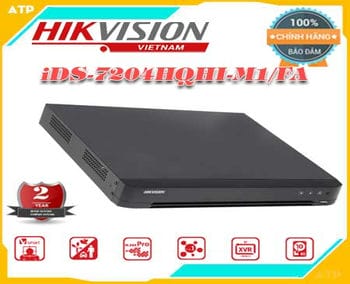 Lắp đặt camera tân phú Đầu Ghi Thông Minh 4 Kênh Hikvision IDS-7204HQHI-M1/FA