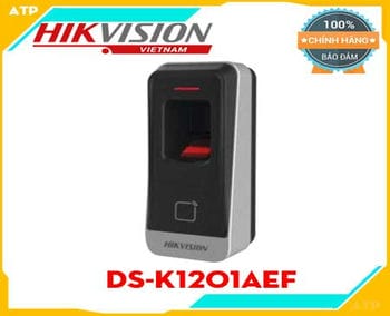 Đầu đọc vân tay tích hợp đọc thẻ EM HIKVISION DS-K1201AEF,Thiết bị an ninh DS-K1201AEF,Đầu đọc vân tay Hikvision DS-K1201AEF,Đầu đọc vân tay Hikvision DS-K1201AEF  chính hãng,Đầu đọc vân tay Hikvision DS-K1201AEF  giá rẻ