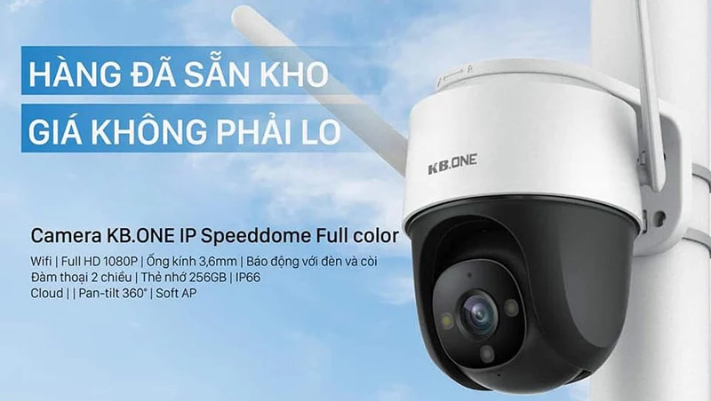 Camera Wifi Chính Hãng Kbone Xoay 360