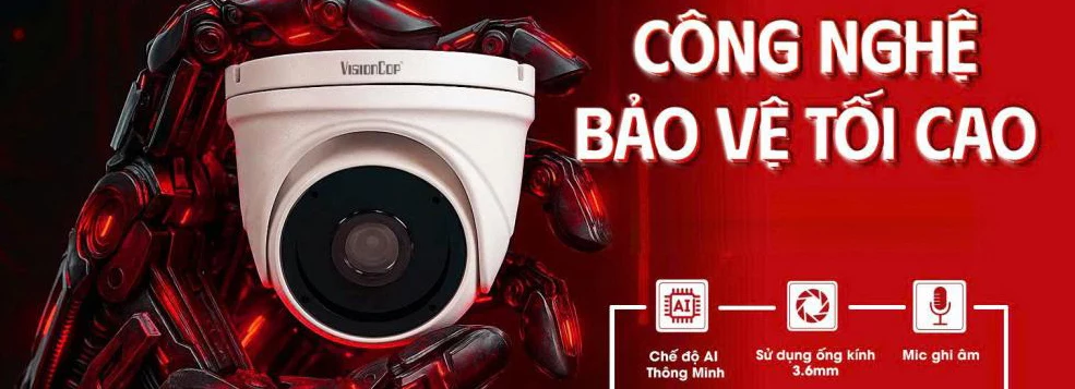 Camera Quan Sát Visioncop Công Nghệ Ai