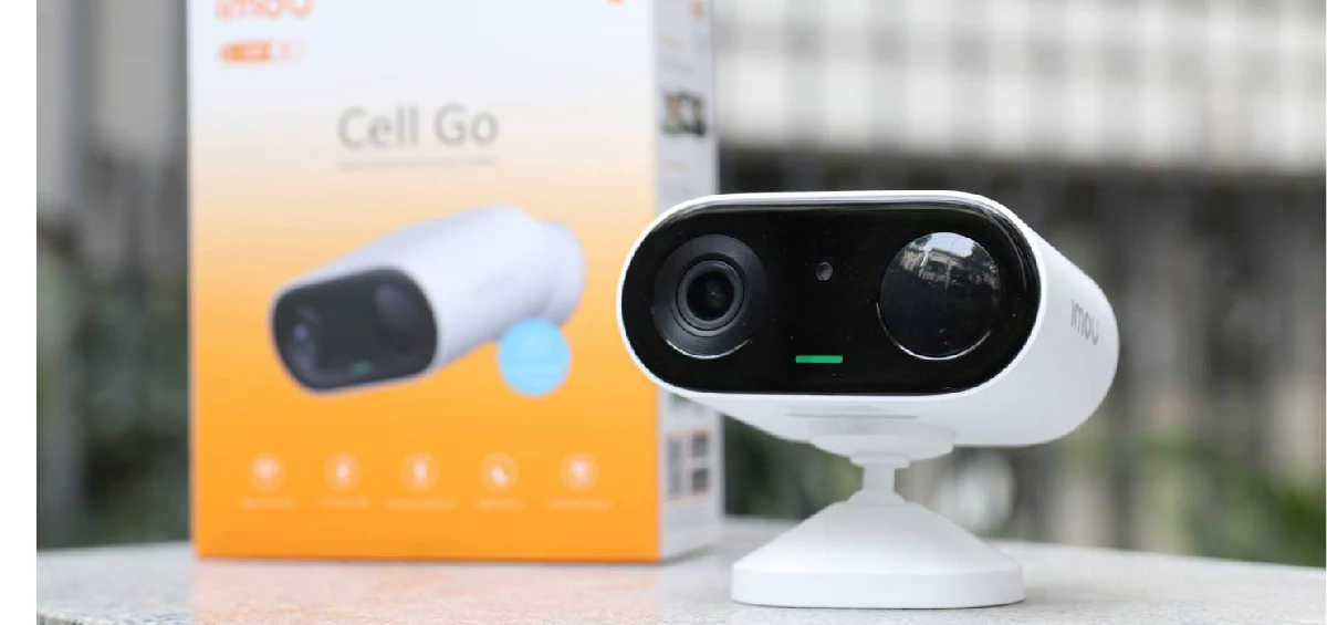 Lắp camera dùng pin Imou không dây