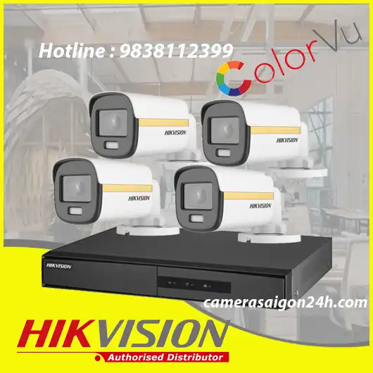Trọn bộ Camera Hikvision 4 mắt 2MP Full HD 1080P, tính năng ghi hình chuyên nghiệp, GIẢM 39% bao lắp đặt, camera HDTVI chính hãng giá rẻ tại An Thành Phát
