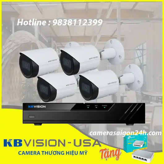 Lắp Camera Quan Sát camera IP wifi KBvision KBone KN-H21PW giá rẻ này là lựa chọn đáng quan tâm cho các gia đình